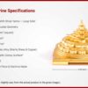 Shri Yantra Large Solid <br> (Meru Prushtha Shree Yantra) - Image 2